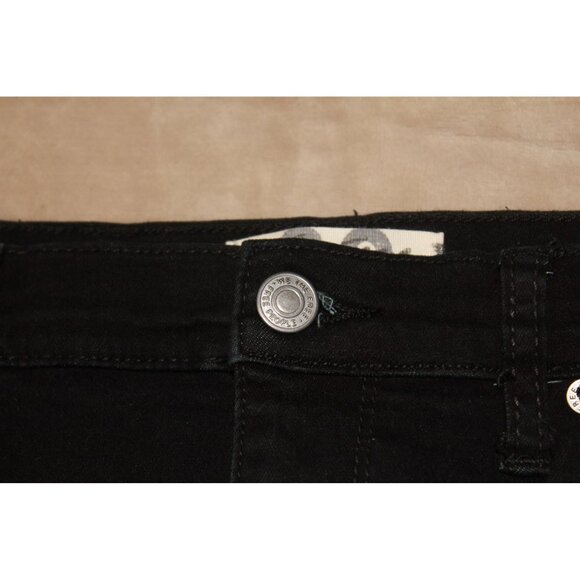 NWT Free People Womens "Worn Black" Denim Mini Skirt MSRP $68  Size 30 NEW - Picture 13 of 15